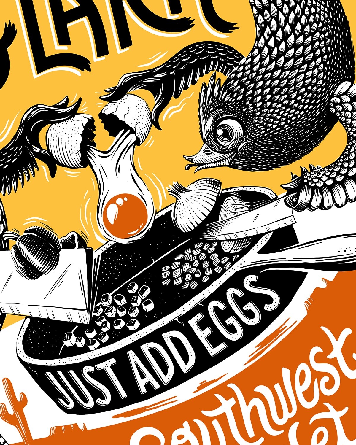 Just Add Eggs - Illustrative Story Telling 
