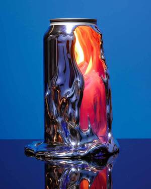 Psychedelic Melting Can 