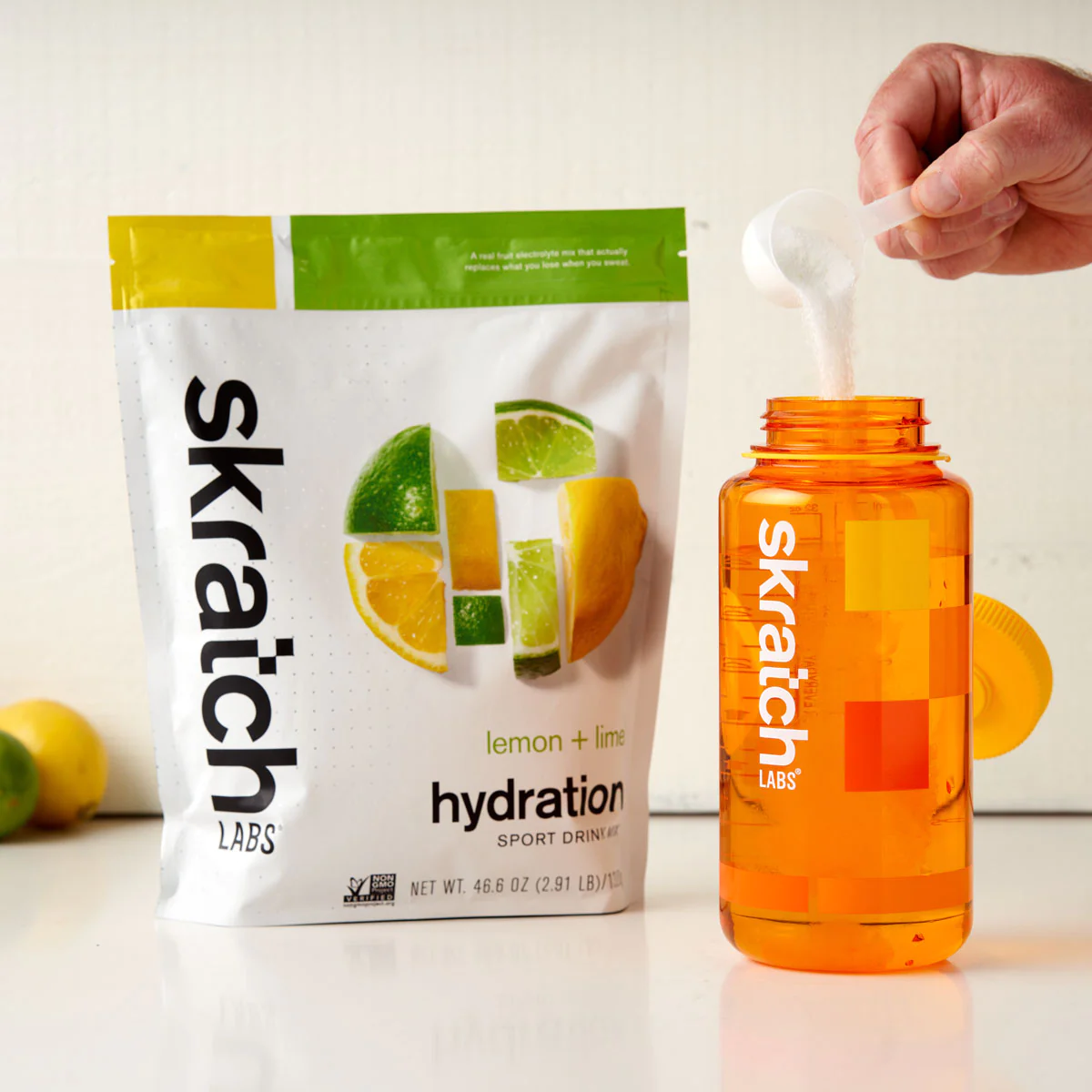 Skratch Labs Lemon + Lime Hydration Sport Drink Mix 