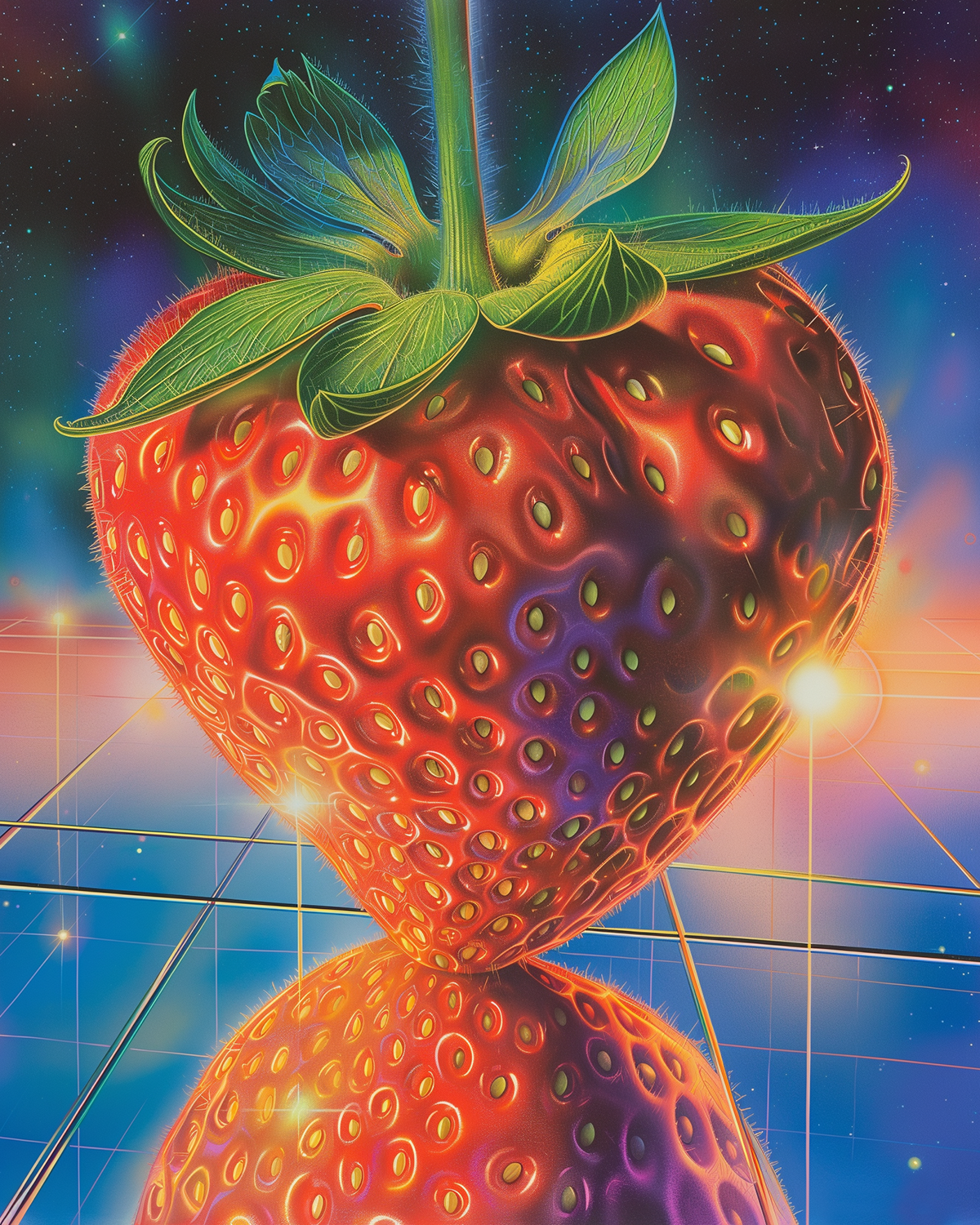 psychedelic disco strawberry