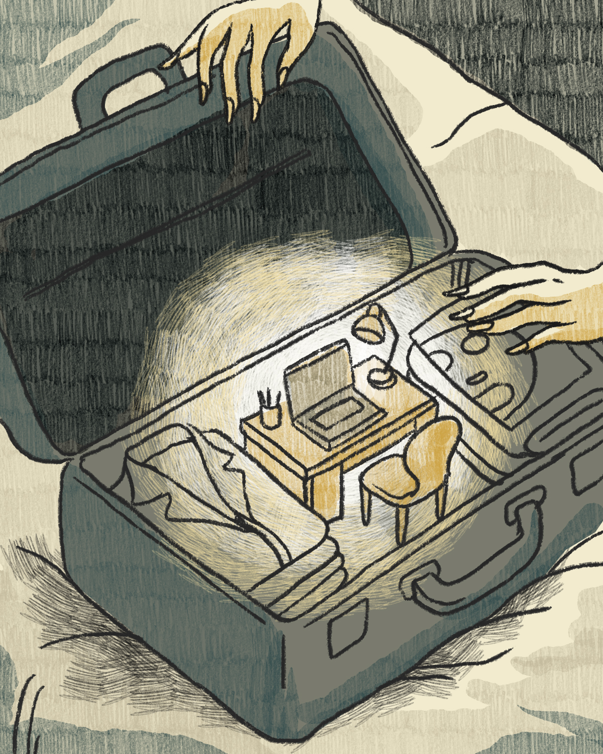 On the Road: The Strategy of Leaving Your Desk
