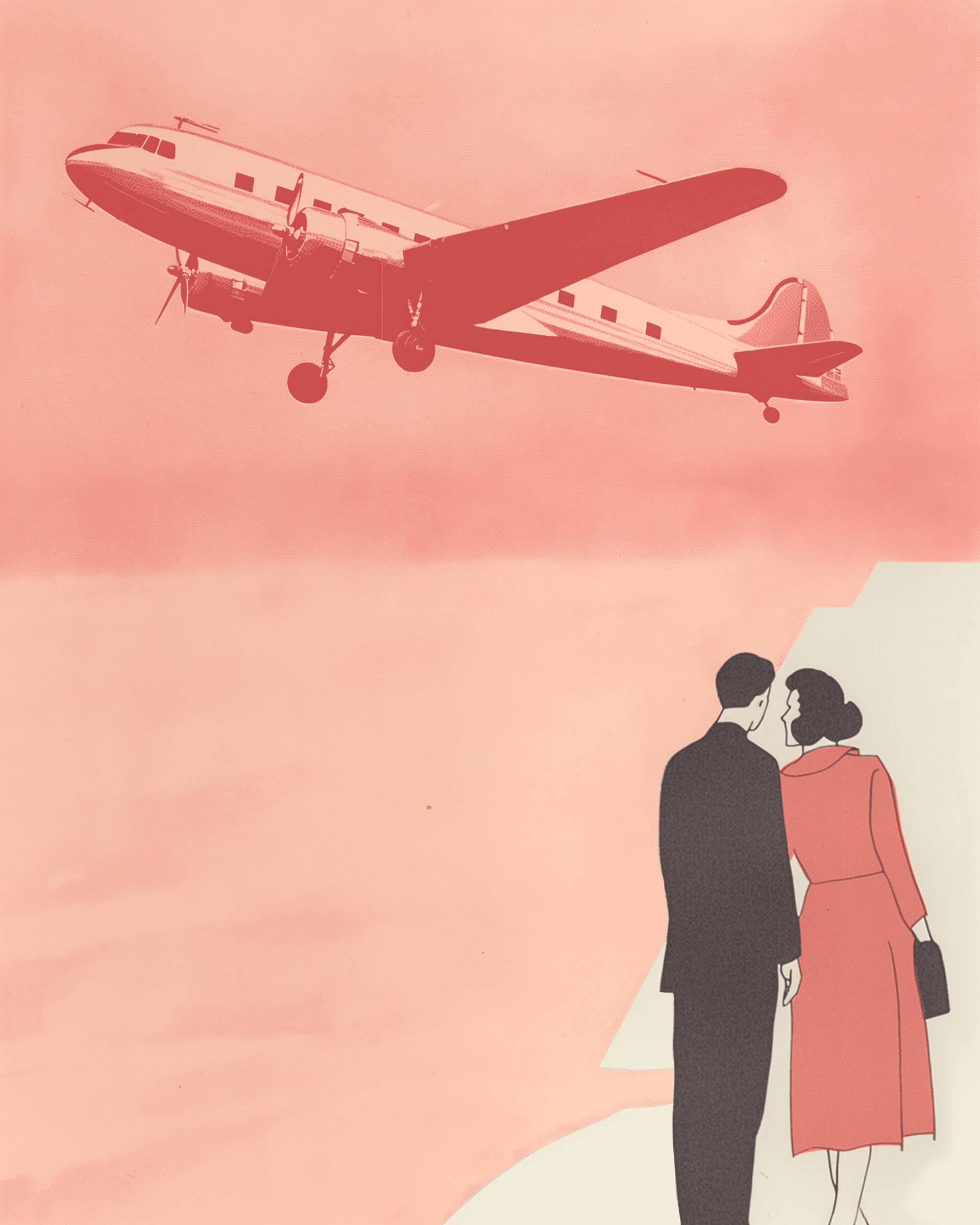 Busting Myths - Website Projects - Plane and Couple 